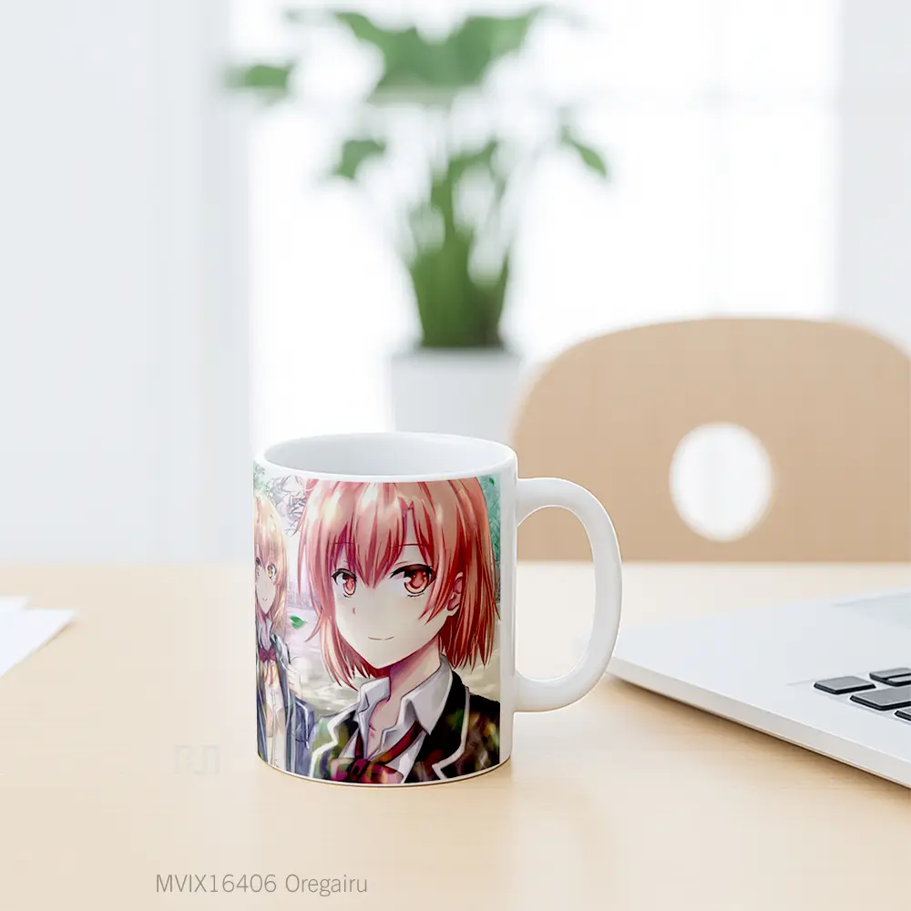 Mug Oregairu Full Wrap Lanscape - All-side / Desain