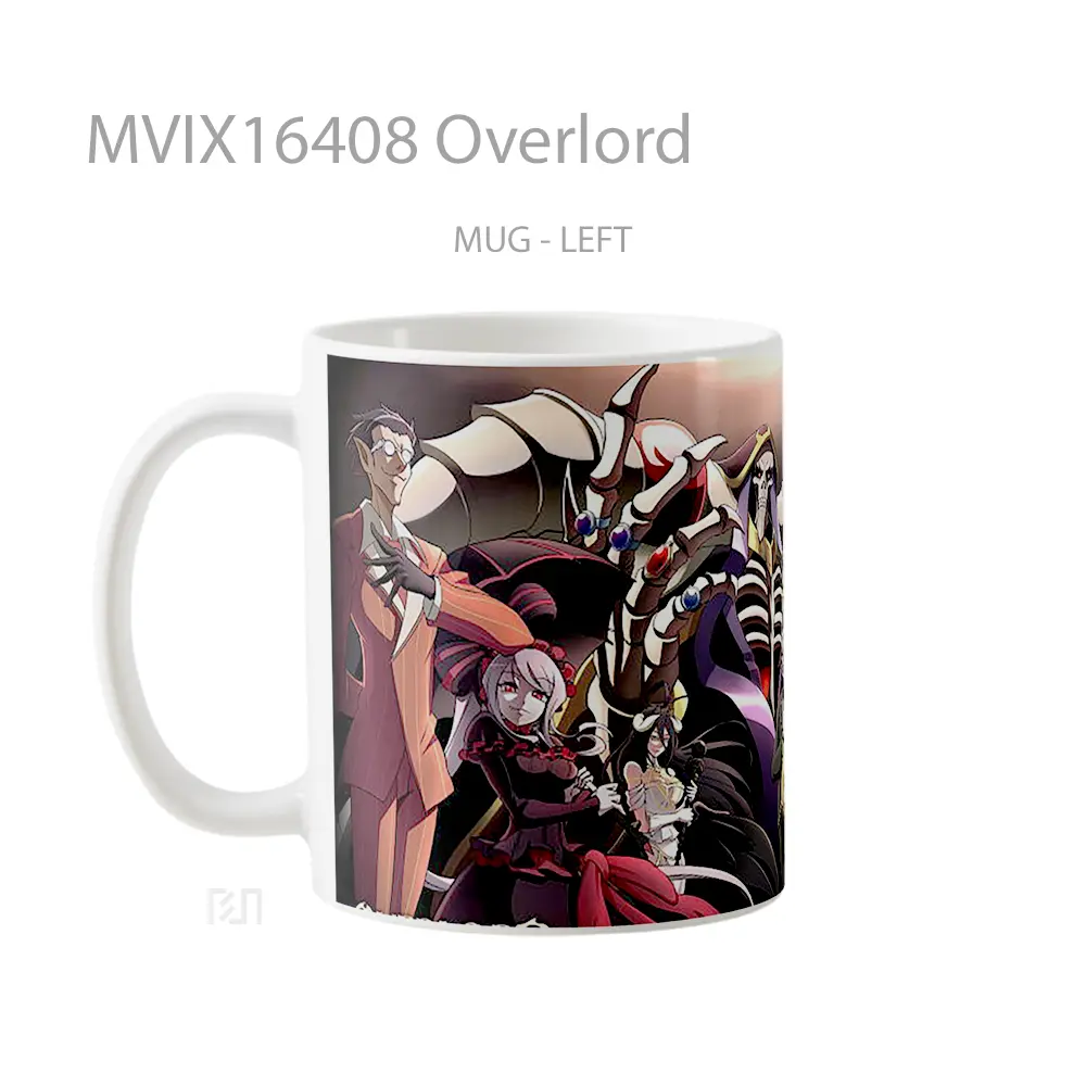 Mug Overlord Full Wrap Lanscape - All-side / Desain