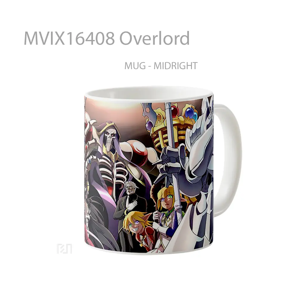 Mug Overlord Full Wrap Lanscape - All-side / Desain