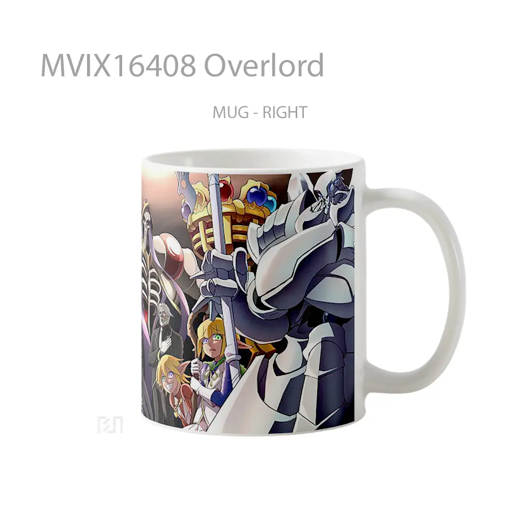 Mug Overlord Full Wrap Lanscape - All-side / Desain