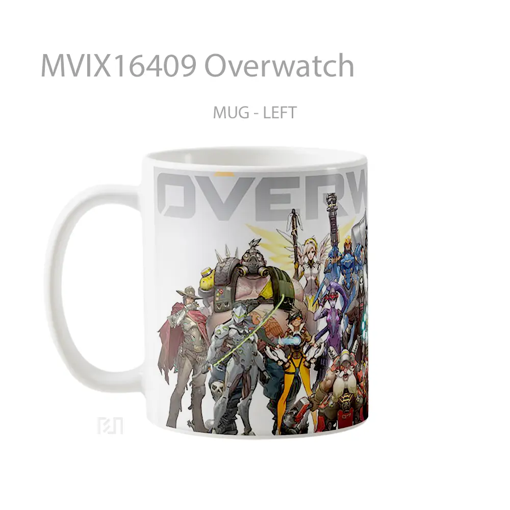 Mug Overwatch Full Wrap Lanscape - All-side / Desain