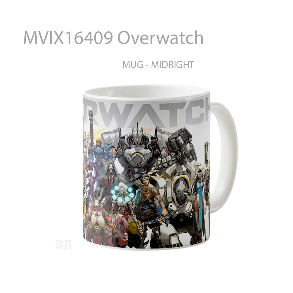 Mug Overwatch Full Wrap Lanscape - All-side / Desain