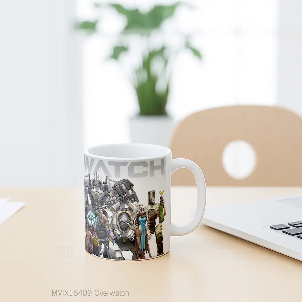 Mug Overwatch Full Wrap Lanscape - All-side / Desain