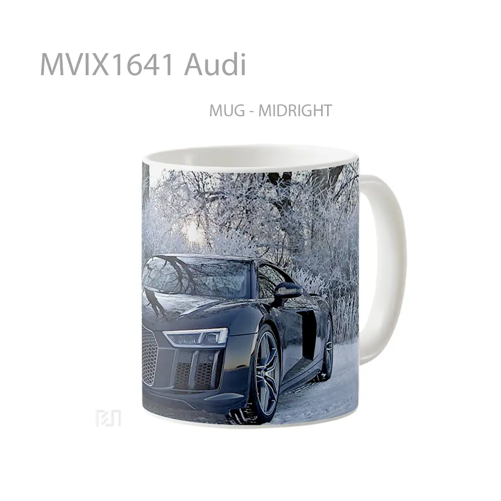 Mug Audi Full Wrap Lanscape - All-side / Desain