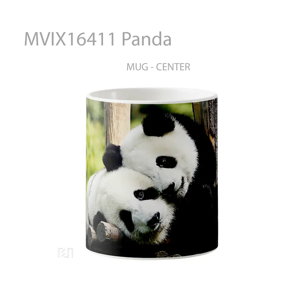 Mug Panda Full Wrap Lanscape