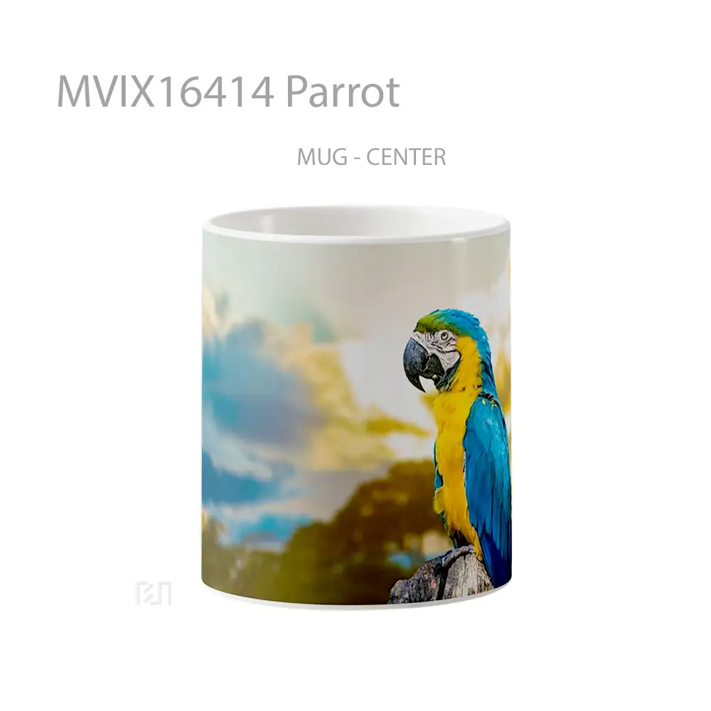 Mug Parrot Full Wrap Lanscape