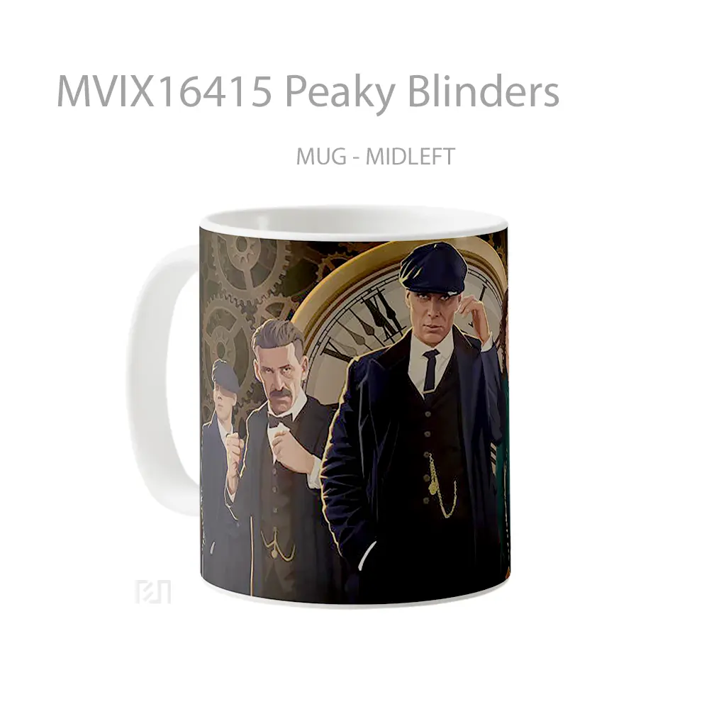 Mug Peaky Blinders Full Wrap Lanscape - All-side / Desain