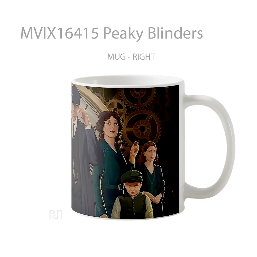 Mug Peaky Blinders Full Wrap Lanscape - All-side / Desain