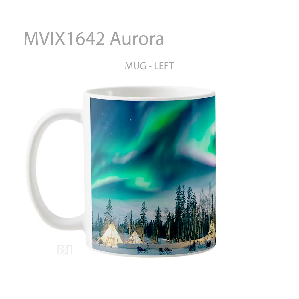 Mug Aurora Full Wrap Lanscape - All-side / Desain