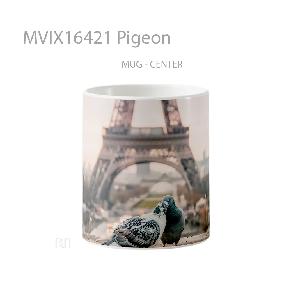 Mug Pigeon Full Wrap Lanscape