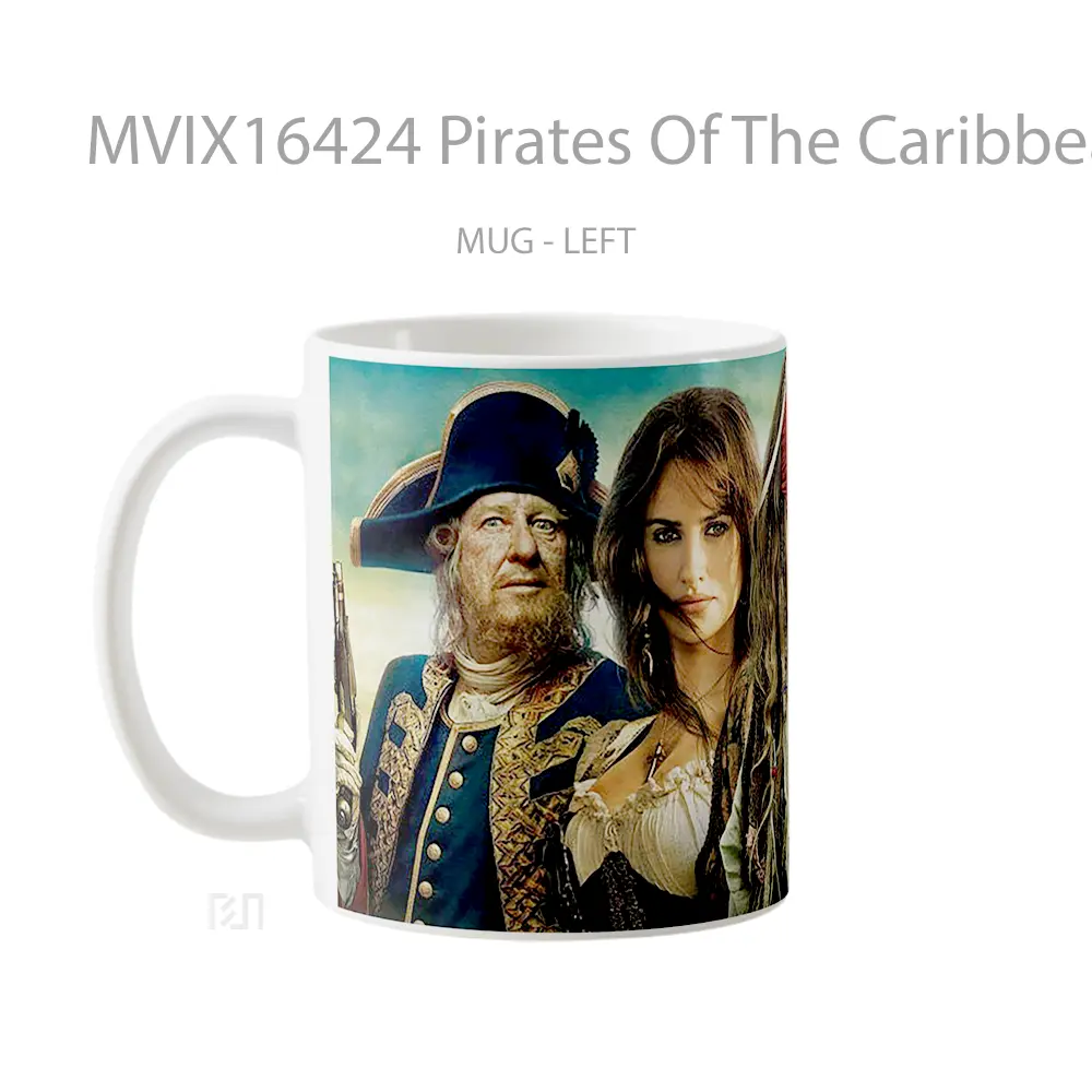 Mug Pirates Of The Caribbean Full Wrap Lanscape - All-side / Desain