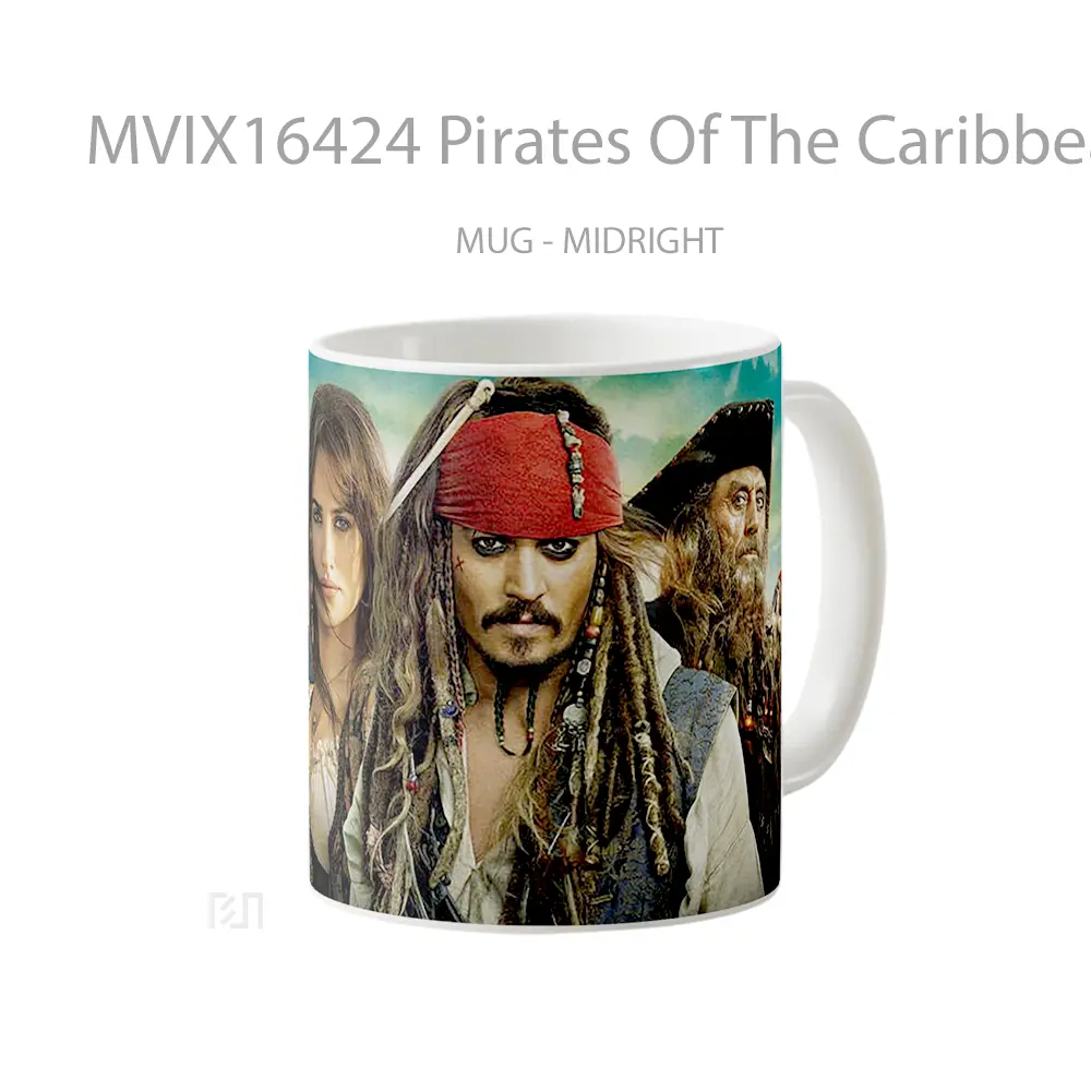 Mug Pirates Of The Caribbean Full Wrap Lanscape - All-side / Desain