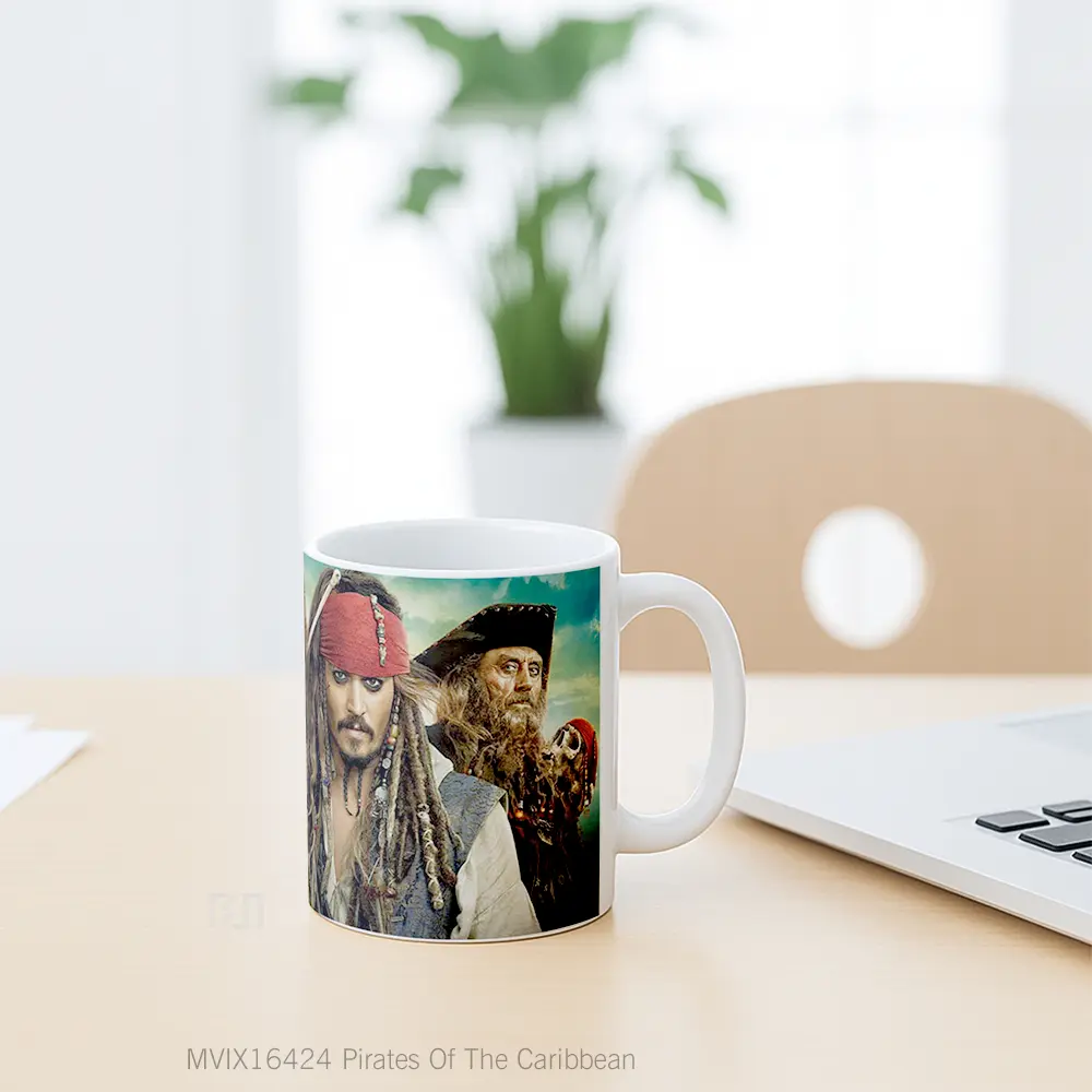 Mug Pirates Of The Caribbean Full Wrap Lanscape - All-side / Desain
