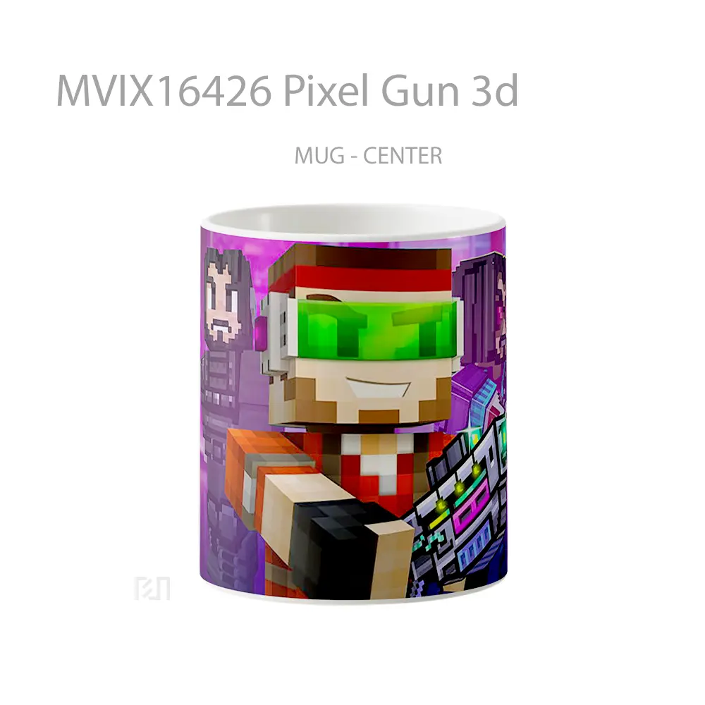 Mug Pixel Gun 3D Full Wrap Lanscape