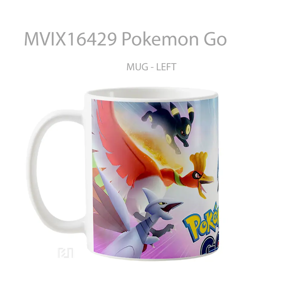Mug Pokemon Go Full Wrap Lanscape - All-side / Desain