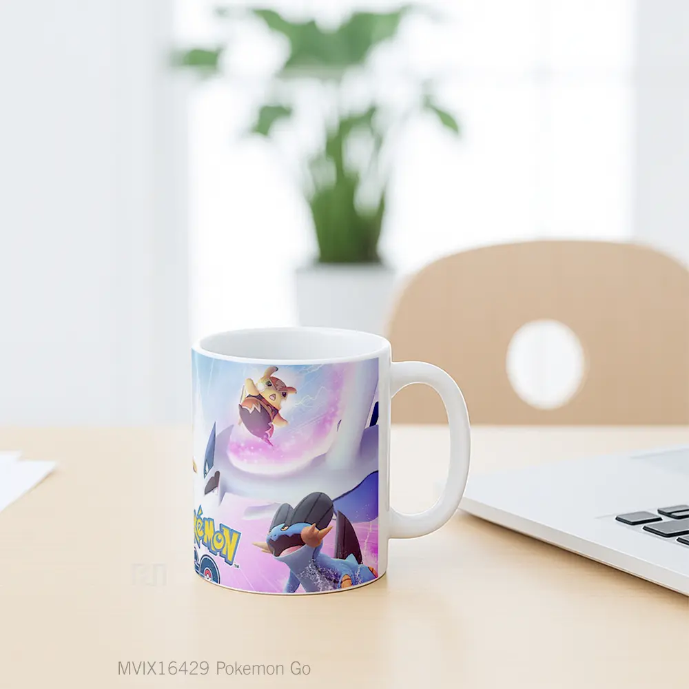 Mug Pokemon Go Full Wrap Lanscape - All-side / Desain