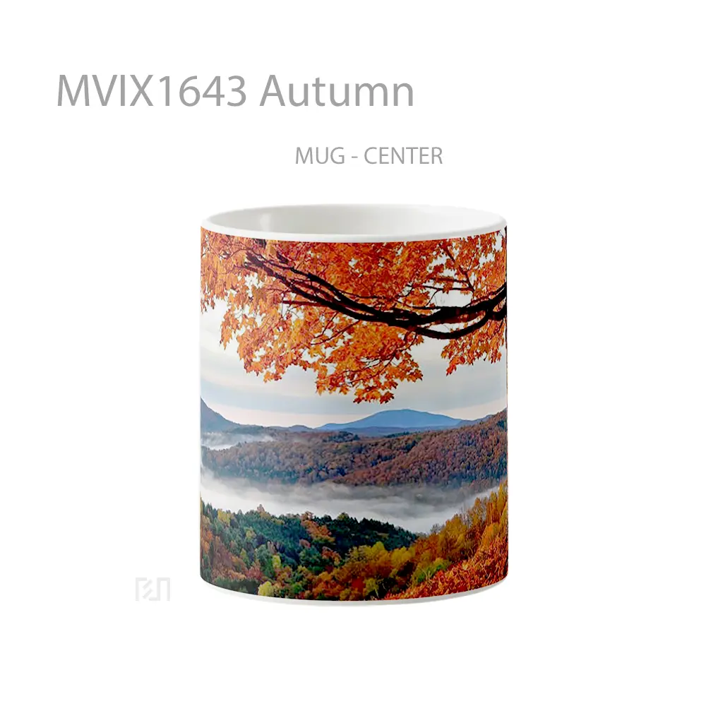 Mug Autumn Full Wrap Lanscape