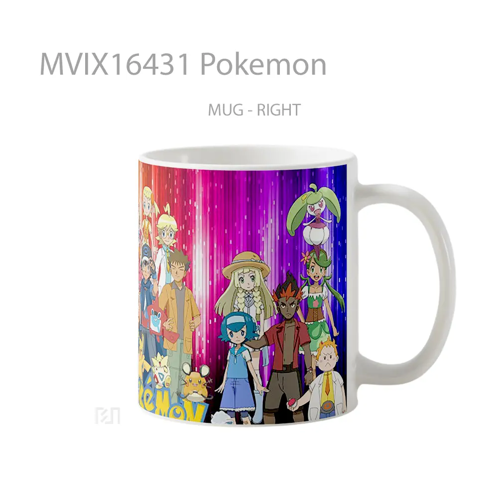 Mug Pokemon Full Wrap Lanscape - All-side / Desain