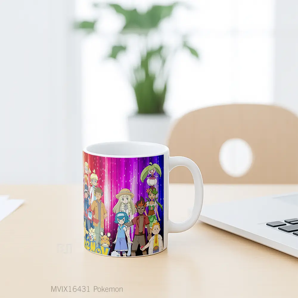 Mug Pokemon Full Wrap Lanscape - All-side / Desain