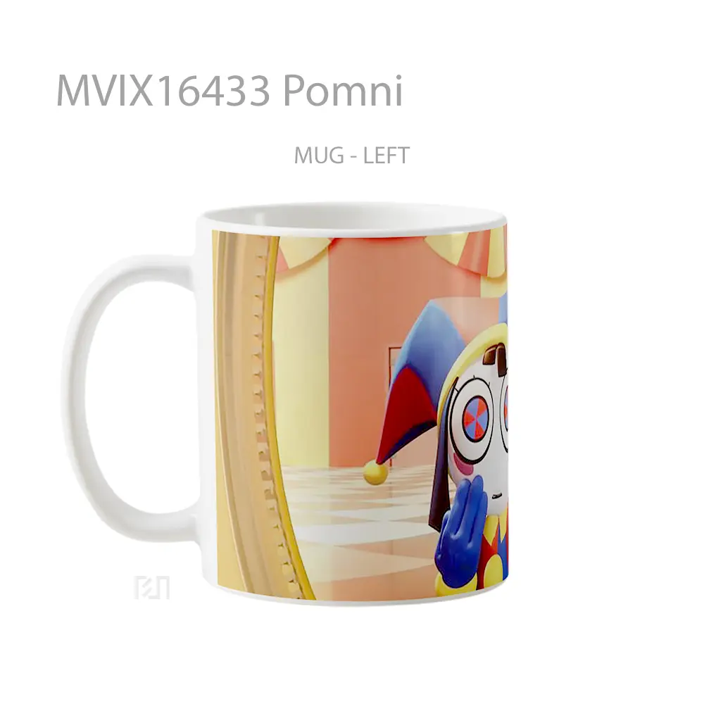 Mug Pomni Full Wrap Lanscape - All-side / Desain
