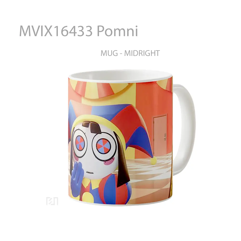 Mug Pomni Full Wrap Lanscape - All-side / Desain
