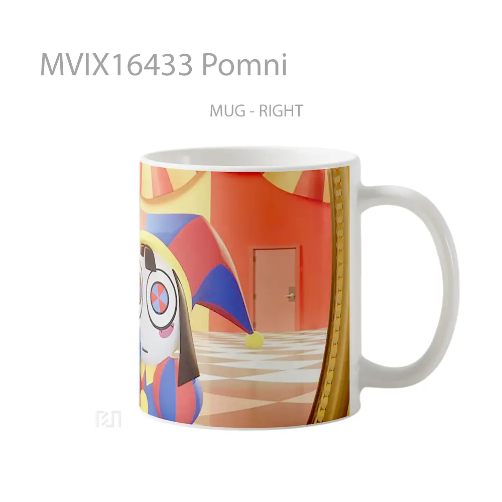Mug Pomni Full Wrap Lanscape - All-side / Desain