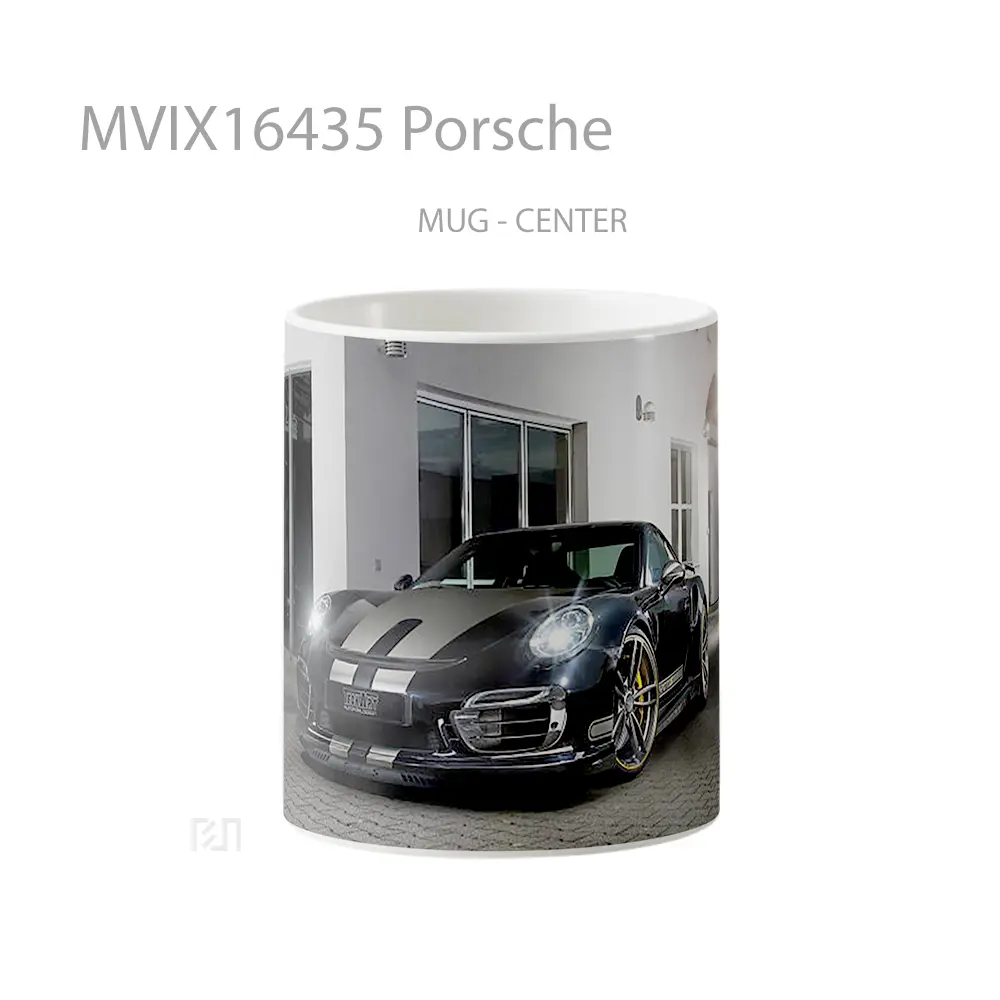 Mug Porsche Full Wrap Lanscape