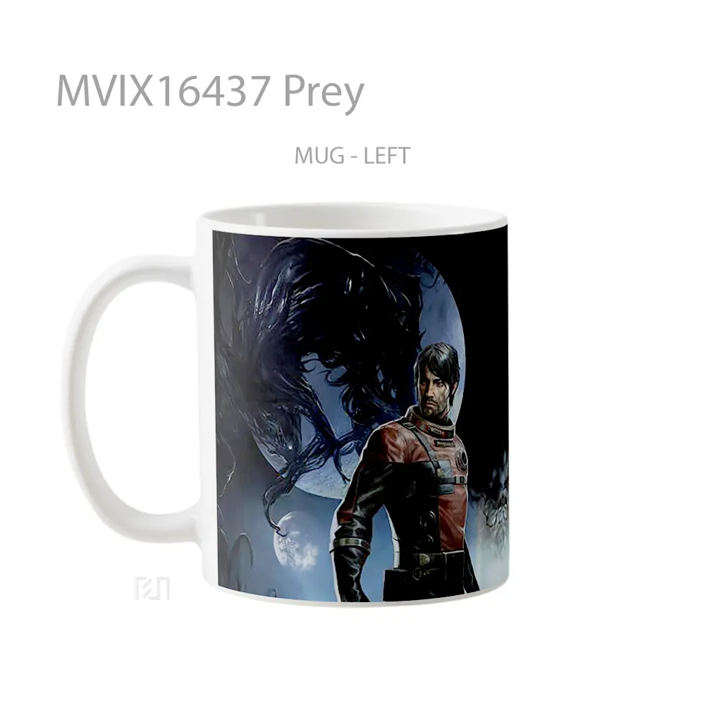 Mug Prey Full Wrap Lanscape - All-side / Desain