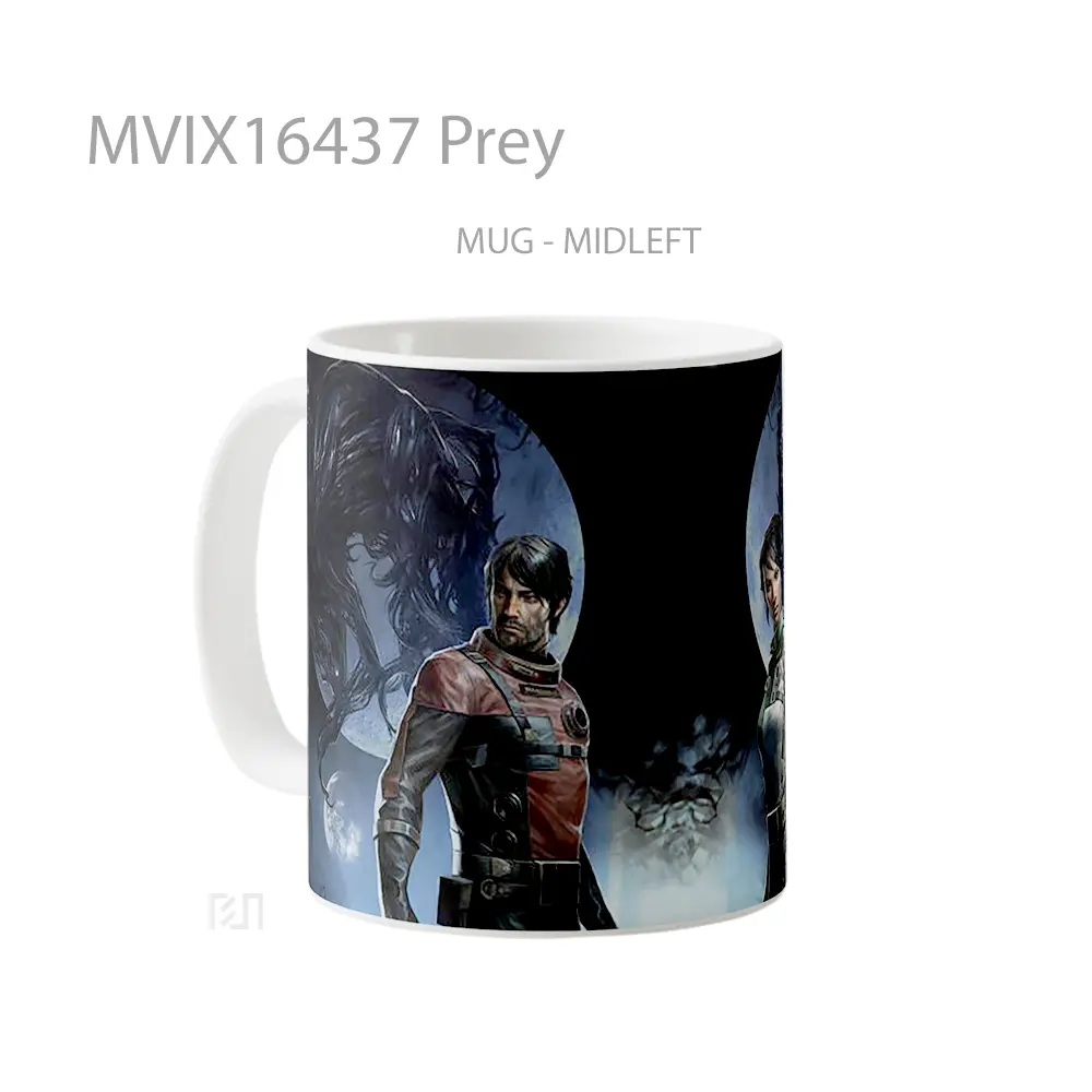Mug Prey Full Wrap Lanscape - All-side / Desain