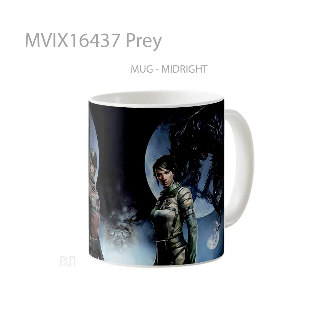 Mug Prey Full Wrap Lanscape - All-side / Desain