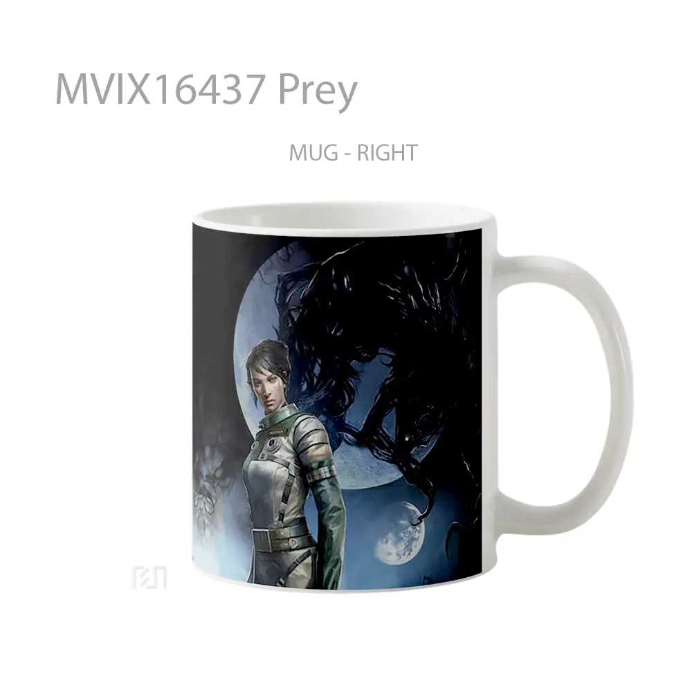 Mug Prey Full Wrap Lanscape - All-side / Desain