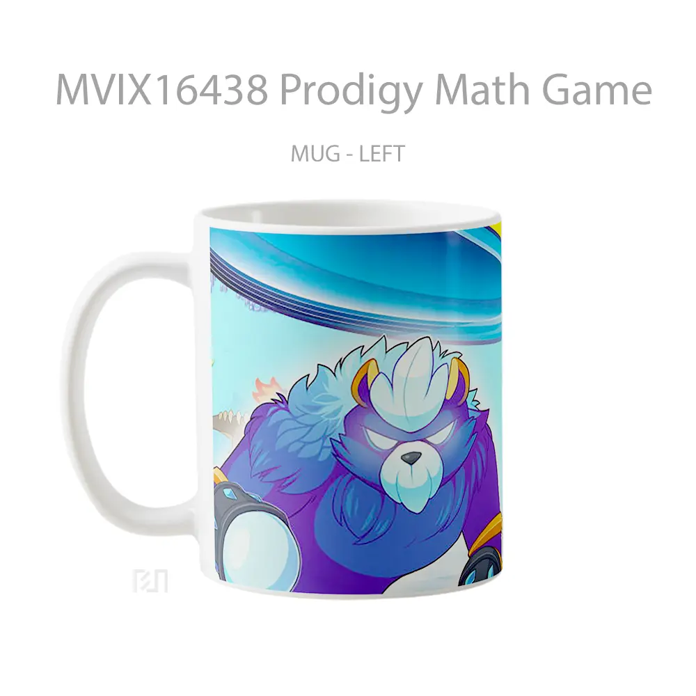 Mug Prodigy Math Game Full Wrap Lanscape - All-side / Desain