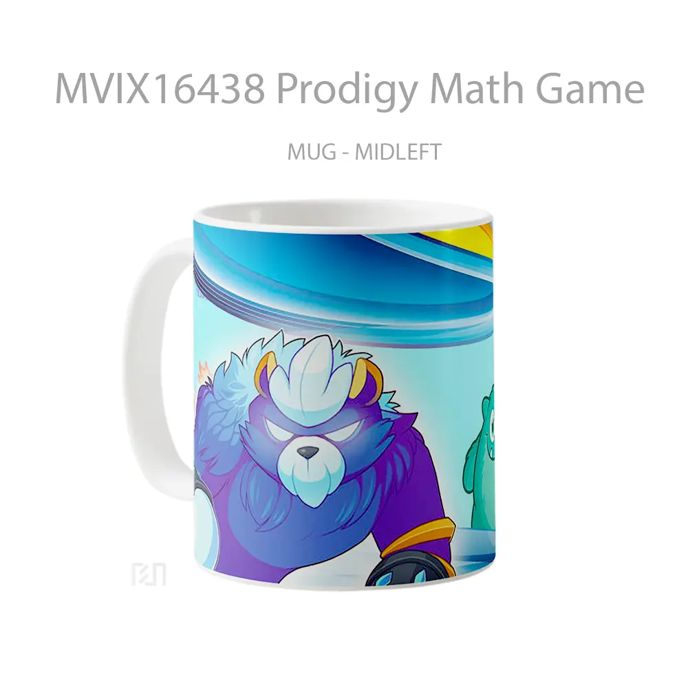 Mug Prodigy Math Game Full Wrap Lanscape - All-side / Desain