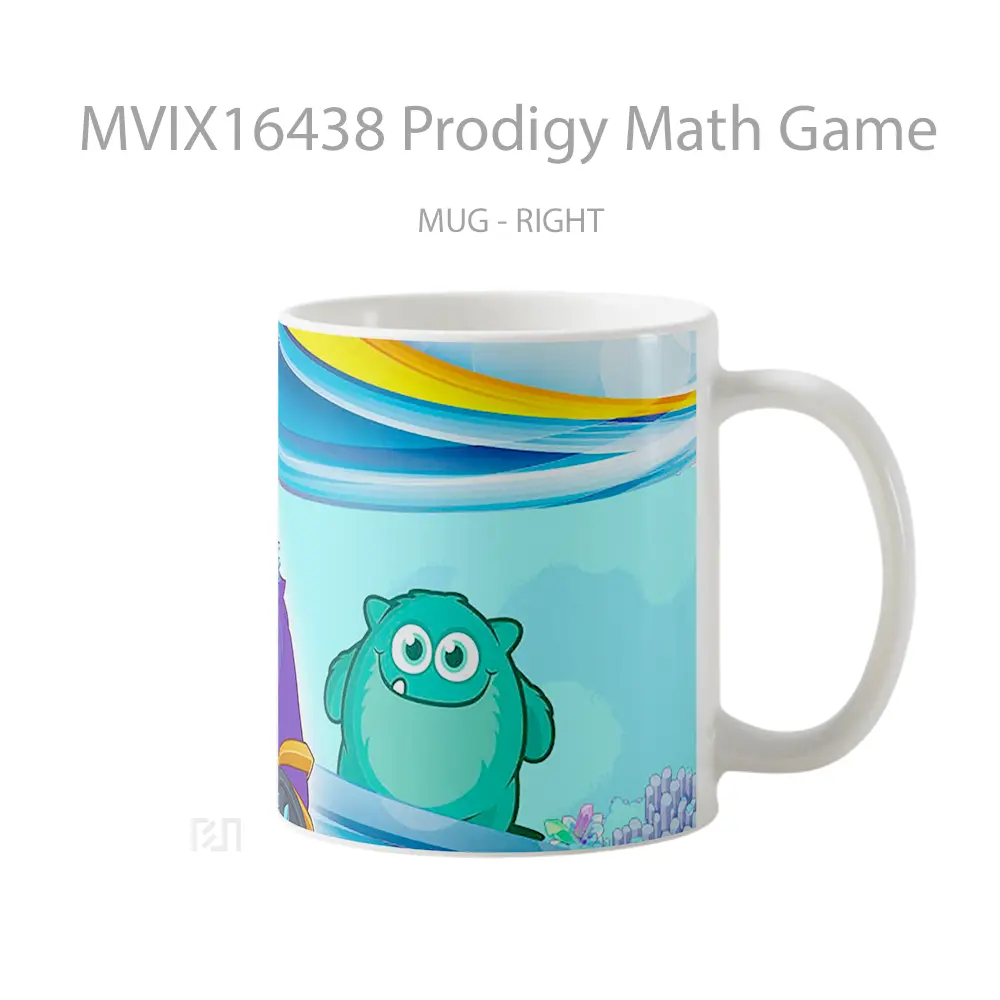 Mug Prodigy Math Game Full Wrap Lanscape - All-side / Desain