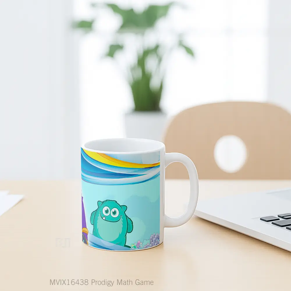 Mug Prodigy Math Game Full Wrap Lanscape - All-side / Desain