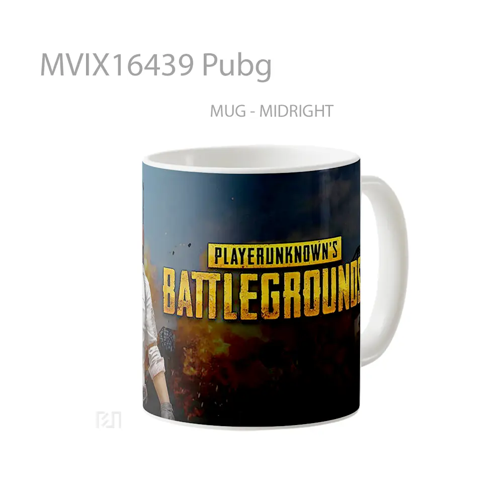 Mug Pubg Full Wrap Lanscape - All-side / Desain