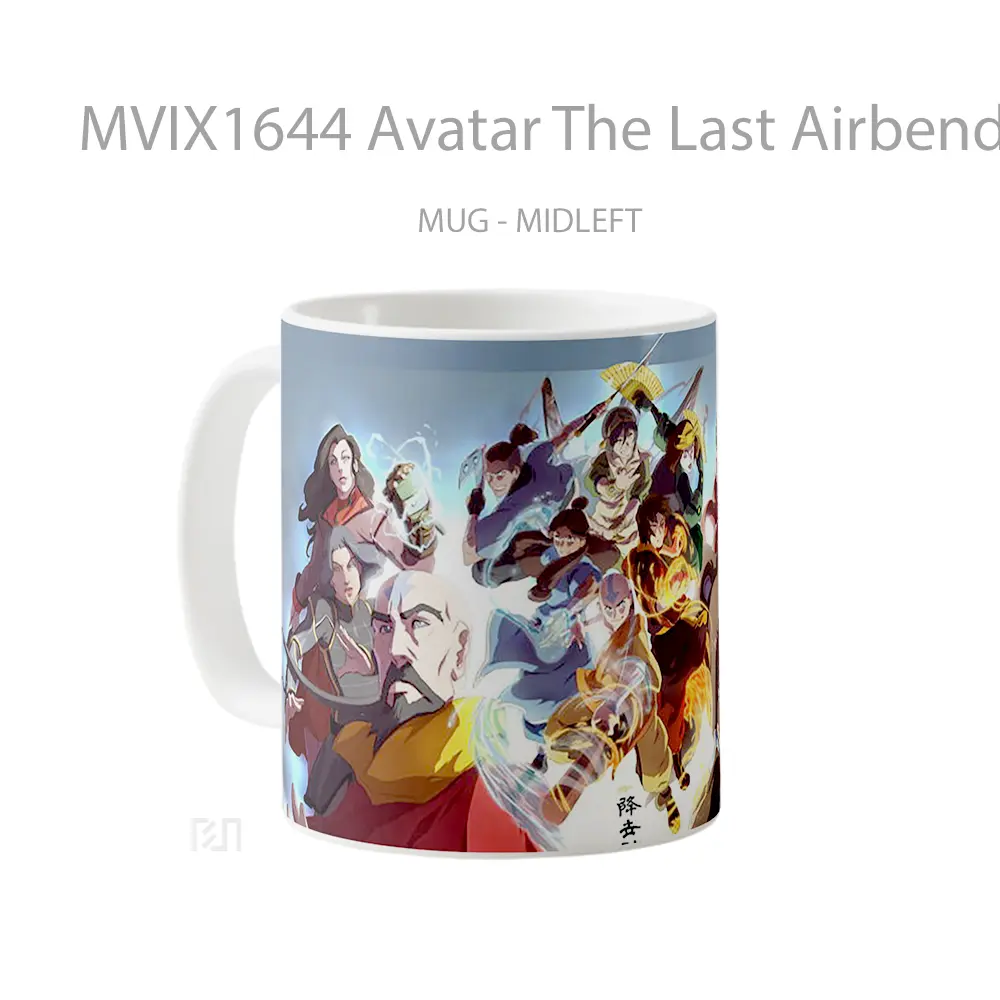 Mug Avatar The Last Airbender Full Wrap Lanscape - All-side / Desain