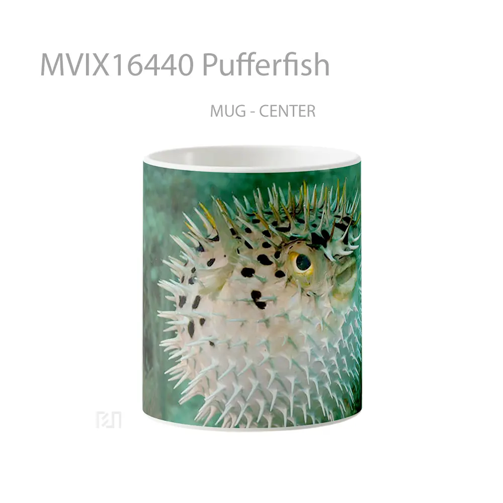 Mug Pufferfish Full Wrap Lanscape