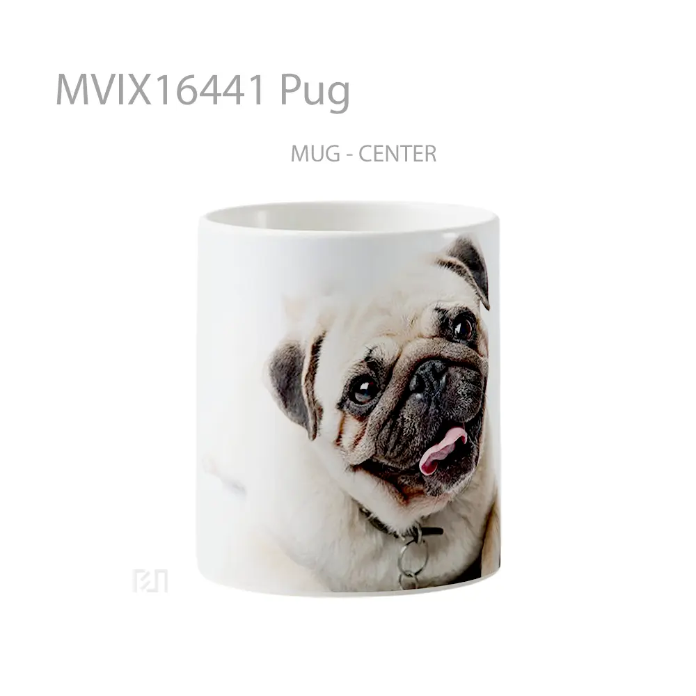 Mug Pug Full Wrap Lanscape