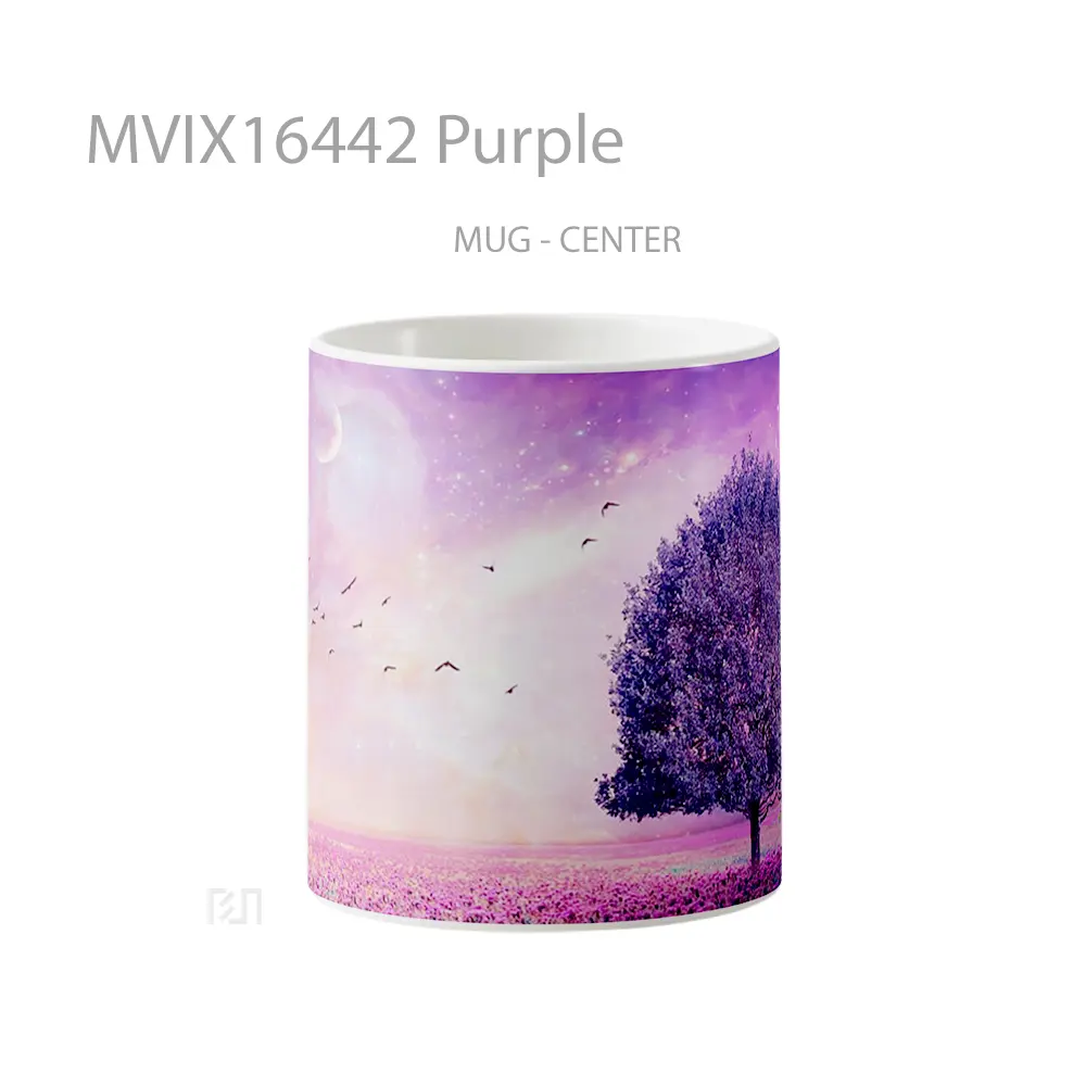 Mug Purple Full Wrap Lanscape