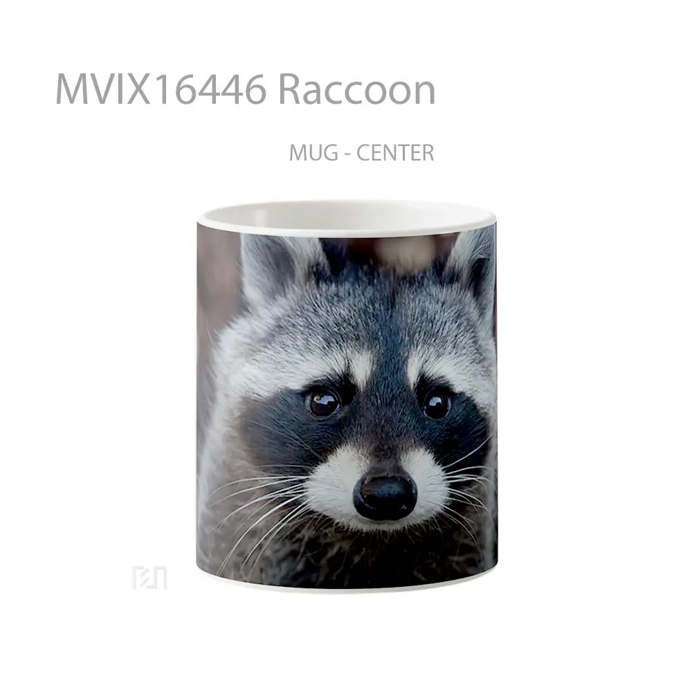 Mug Raccoon Full Wrap Lanscape