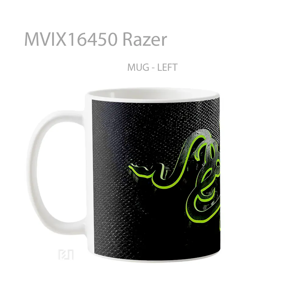 Mug Razer Full Wrap Lanscape - All-side / Desain