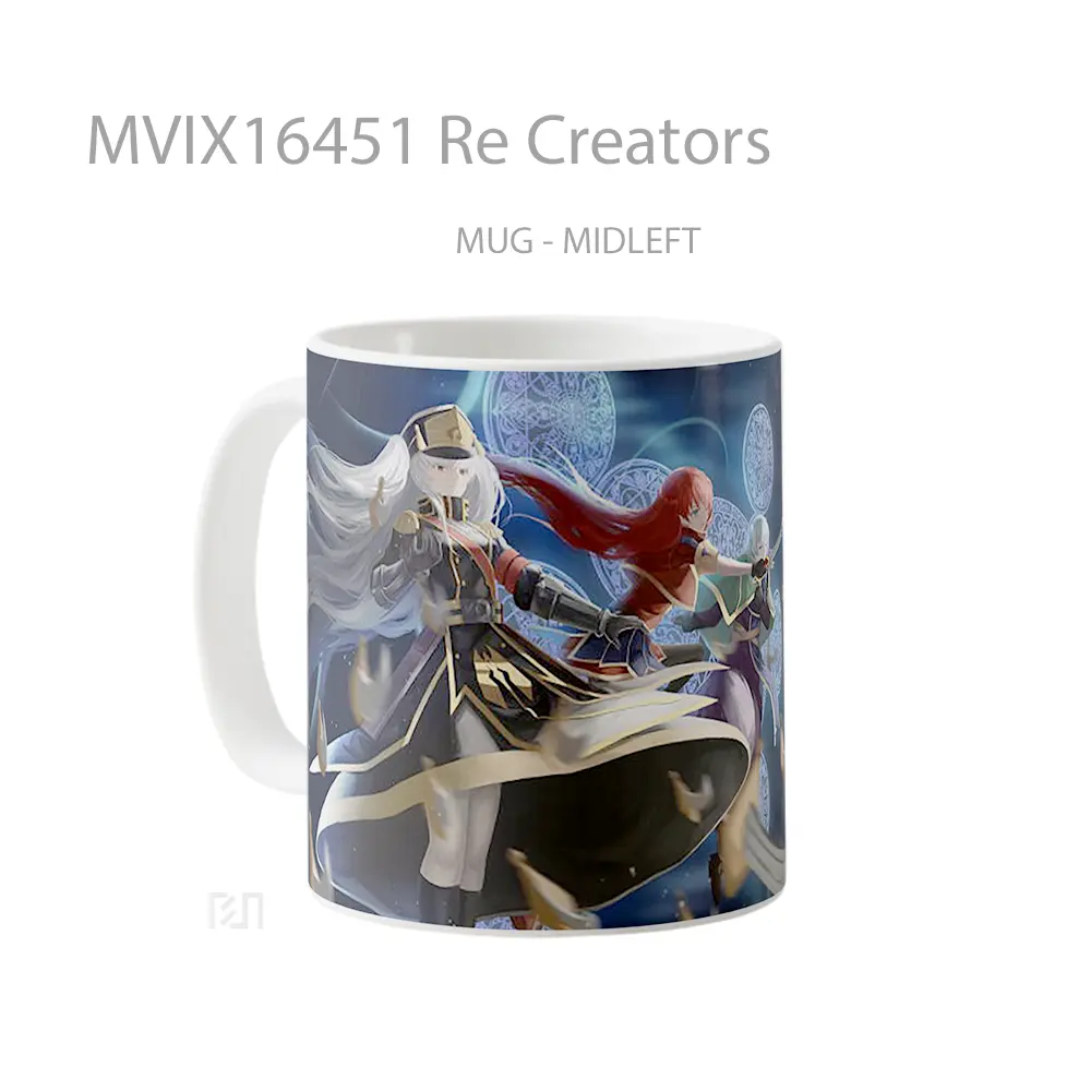 Mug Re Creators Full Wrap Lanscape - All-side / Desain