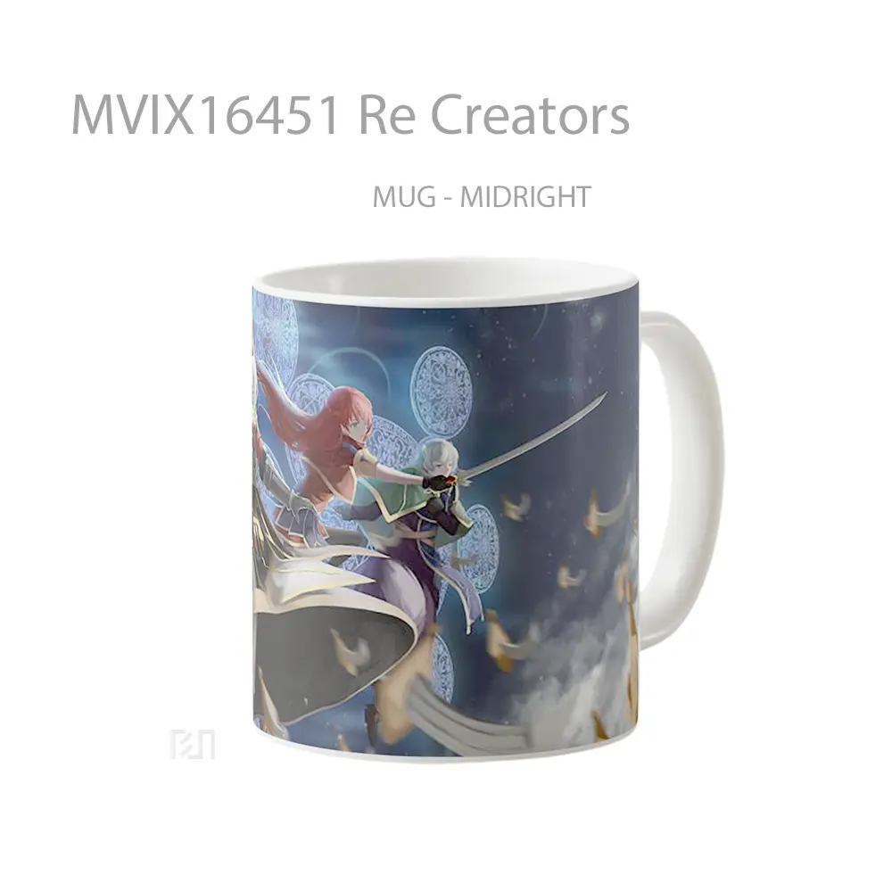 Mug Re Creators Full Wrap Lanscape - All-side / Desain