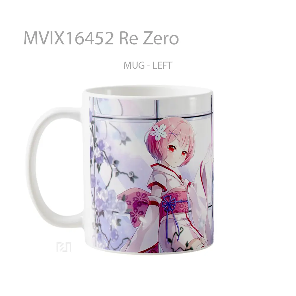 Mug Re Zero Full Wrap Lanscape - All-side / Desain