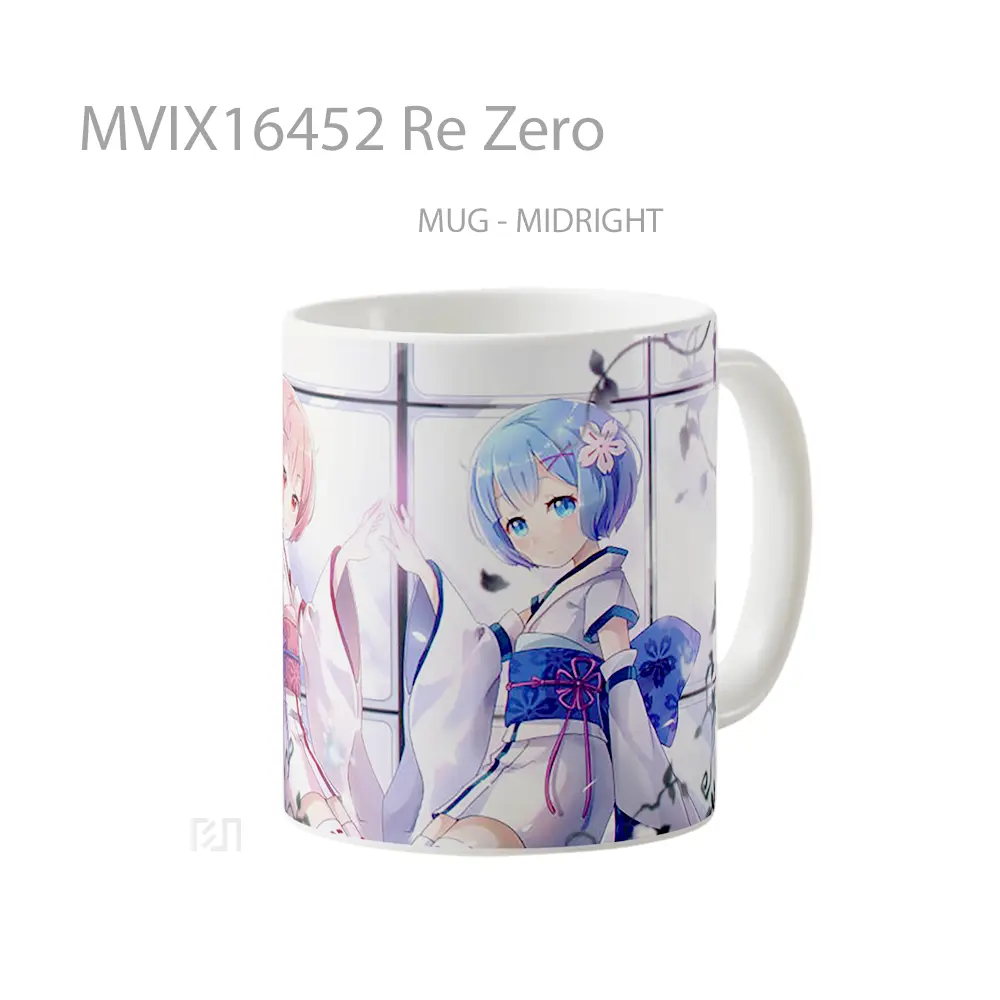 Mug Re Zero Full Wrap Lanscape - All-side / Desain