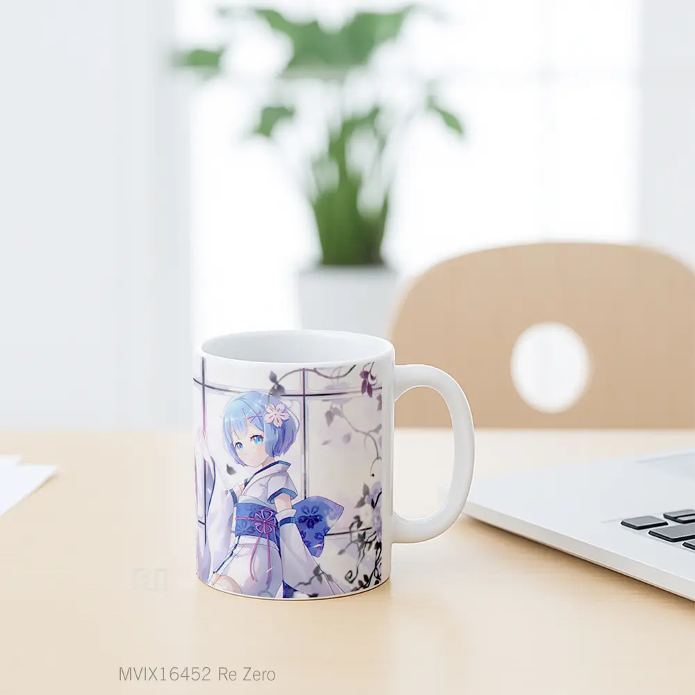 Mug Re Zero Full Wrap Lanscape - All-side / Desain