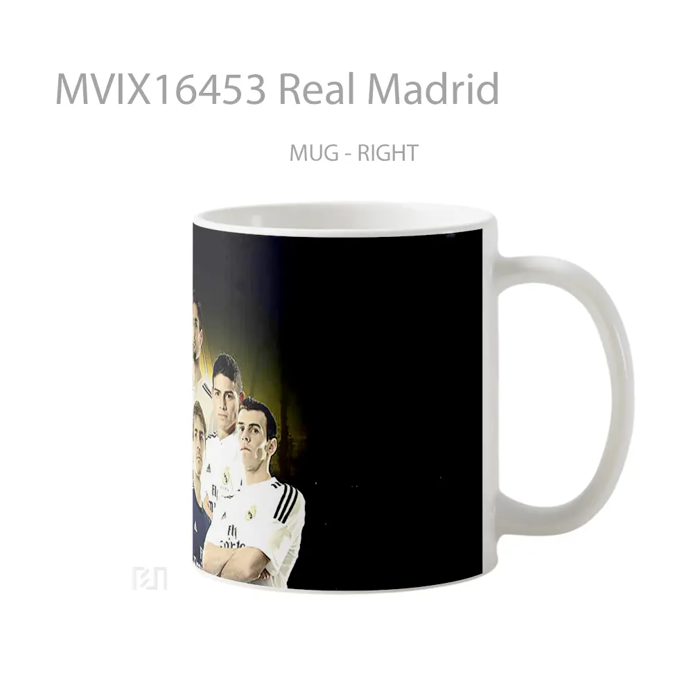 Mug Real Madrid Full Wrap Lanscape - All-side / Desain