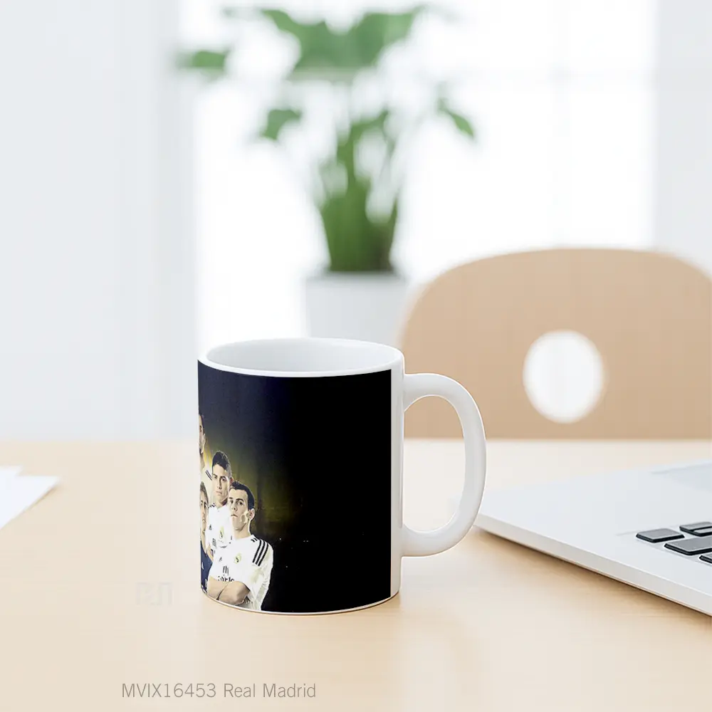 Mug Real Madrid Full Wrap Lanscape - All-side / Desain