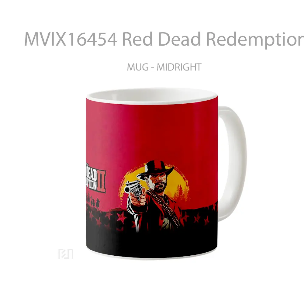 Mug Red Dead Redemption 2 Full Wrap Lanscape - All-side / Desain